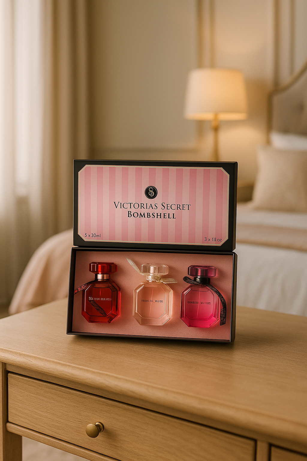 Victoria's Secret - Bombshell Mini Perfume Trio (Original) © Trendy Zone