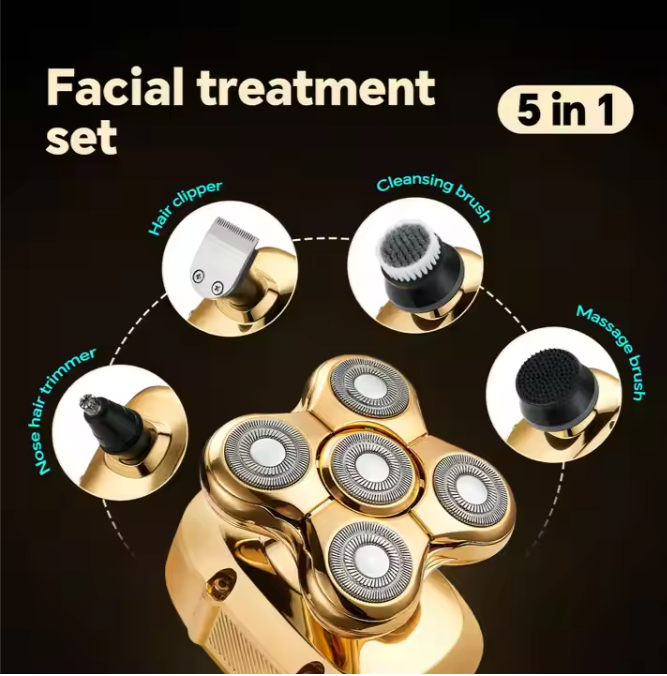 5-in-1 Professional Men’s Shaver Trendy zone